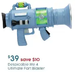 Target Despicable Me 4 Ultimate Fart Blaster offer