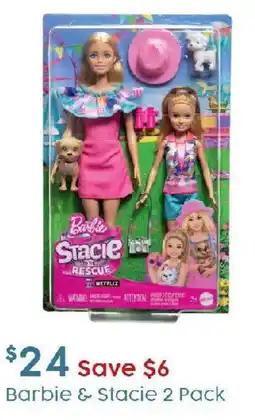Target Barbie & Stacie 2 Pack offer