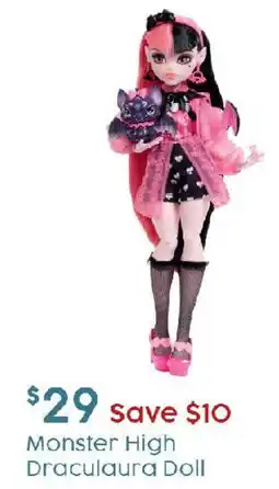 Target Monster High Draculaura Doll offer