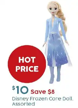 Target Disney Frozen Core Doll Assorted offer
