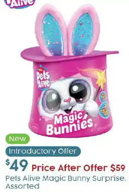 Pets Alive Magic Bunny Surprise Assorted