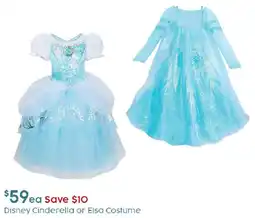 Target Disney Cinderella or Elsa Costume offer