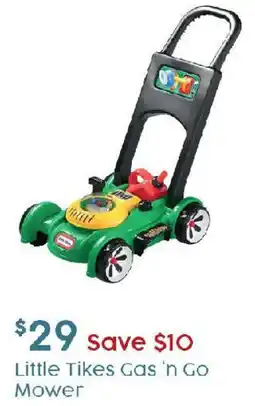 Target Little Tikes Gas n Go Mower offer