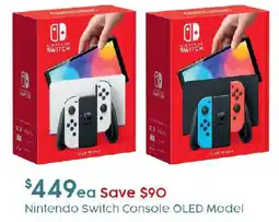 Target Nintendo Switch Console OLED Model offer