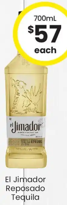 The Bottle O El Jimador Reposado Tequila offer