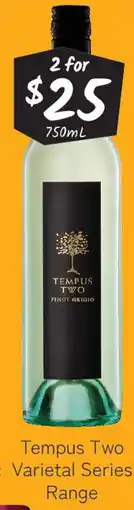 Tempus Two Varietal Series Range 750mL