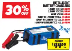 INTELLIGENT BATTERY CHARGERS
