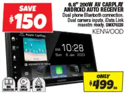 Autobarn 6.8" 200W AV CARPLAY ANDROID AUTO RECEIVER offer