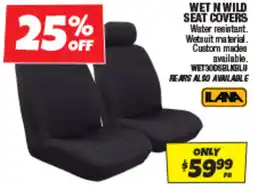 Autobarn WET N WILD SEAT COVERS offer