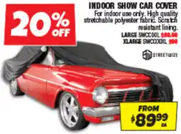 Autobarn INDOOR SHOW CAR COVER offer