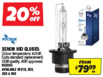 Autobarn XENON HID GLOBES offer