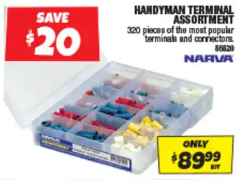 Autobarn HANDYMAN TERMINAL ASSORTMENT offer