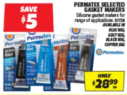 Autobarn PERMATEX SELECTED GASKET MAKERS offer