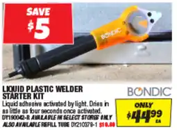Autobarn LIQUID PLASTIC WELDER STARTER KIT offer