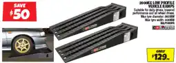 2000KG LOW PROFILE VEHICLE RAMPS