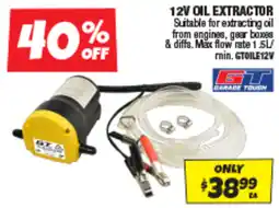Autobarn 12V OIL EXTRACTOR offer