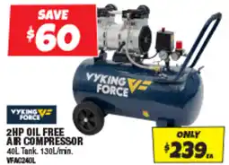 Autobarn 2HP OIL FREE AIR COMPRESSOR offer