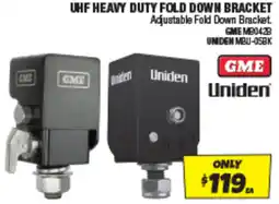 Autobarn UHF HEAVY DUTY FOLD DOWN BRACKET offer
