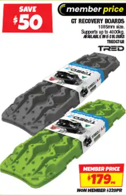Autobarn GT RECOVERY BOARDS offer