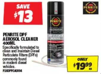 Autobarn PENRITE DPF AEROSOL CLEANER 400ML offer