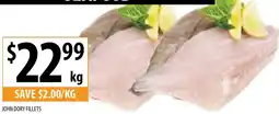 Supabarn JOHN DORY FILLETS offer