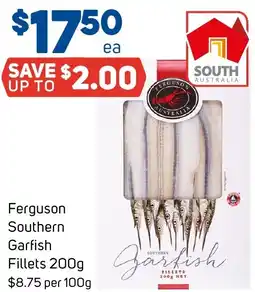 Foodland Ferguson Southern Garfish Fillets 200g offer