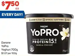 Foodland Danone YoPro Yoghurt 700g offer