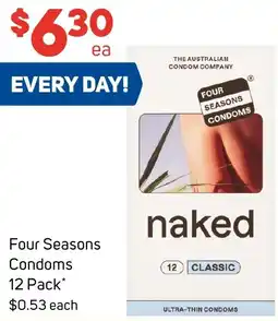Foodland Four Seasons Condoms 12 Pack offer