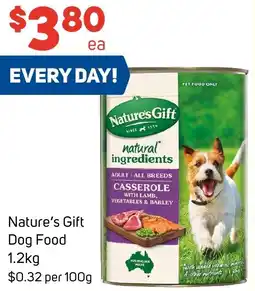 Foodland Nature's Gift Dog Food 1.2kg offer