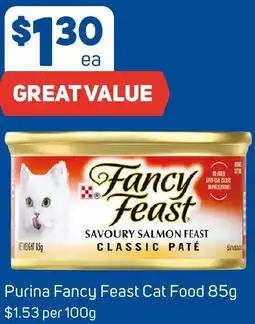 Foodland Purina Fancy Feast Cat Food 85g offer