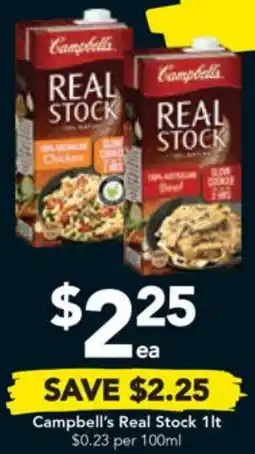 Drakes Campbell's Real Stock 1lt offer