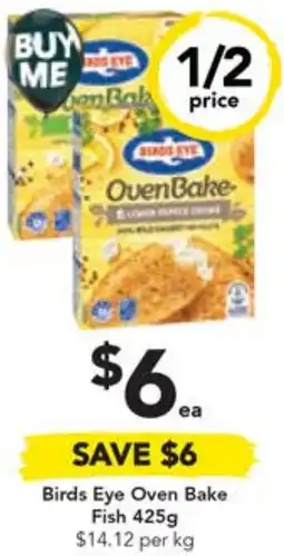 Drakes Birds Eye Oven Bake Fish 425g offer