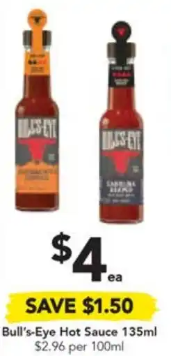 Drakes Bull's-Eye Hot Sauce 135ml offer
