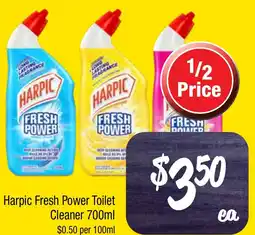 Harpic Fresh Power Toilet Cleaner 700ml