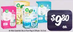 Air Wick Essential Oils or Pure Plug In Diffuser 19-21ml