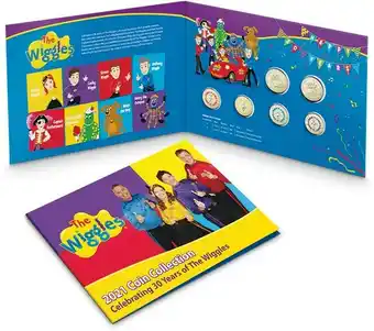 Woolworths The Wiggles 2021 Coin Collector Album offer