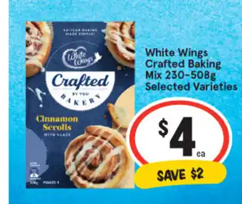 IGA White Wings Crafted Baking Mix 230-508g offer