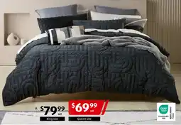 ALDI Quilt Cover Set King size offer