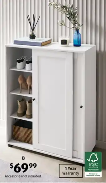 ALDI Shoe Cabinet offer