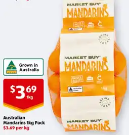 ALDI Australian Mandarins 1kg offer