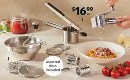 ALDI Stainless Steel Food Mill, Potato Ricer or Rotary Grater offer
