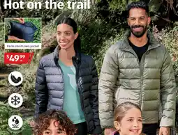 ALDI Adult's Down Jacket offer
