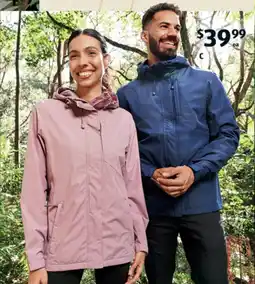 ALDI Adult's Waterproof Shell Jacket offer