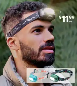 ALDI Rechargeable LED Headlamp offer