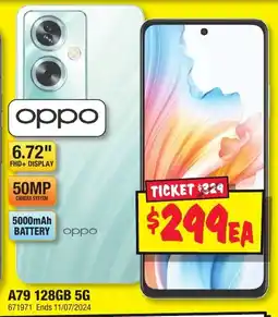 JB Hi-Fi oppo A79 128GB 5G offer