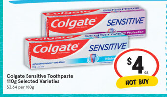 Colgate Sensitive Toothpaste 110g
