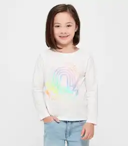 Target Organic Cotton Rainbow Top offer