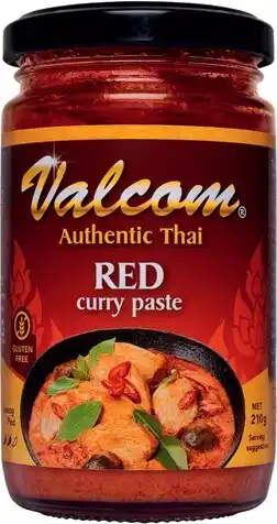 IGA Valcom Authentic Thai Curry Paste 210-230g Selected Varieties offer