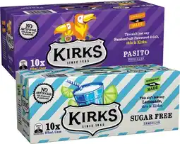 IGA Kirks 10x375mL Selected Varieties offer