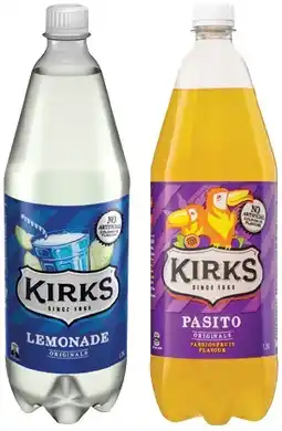 IGA Kirks 1.25 Litre Selected Varieties offer